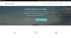 Desktop Screenshot of dronecode.org